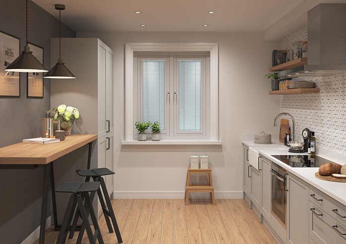 Venetian, Pale Grey - Perfect Fit Blind - Image 7